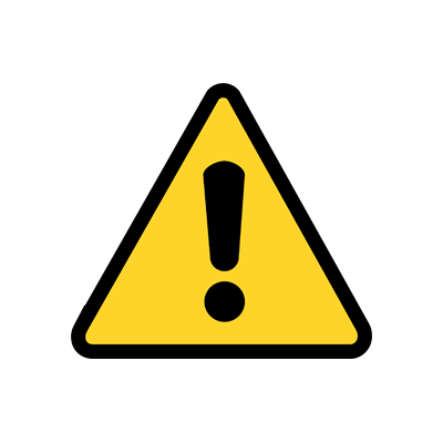Figyelmeztetés logó